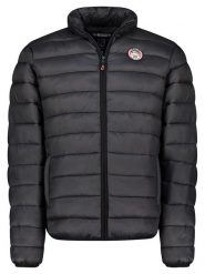 Geographical Norway Kurtka pikowana "Amigobadge Basic" w kolorze czarnym rozmiar: S. Czarne kurtki Geographical Norway, s, bez wzorów, bez kaptura. Za 123.82 zł.