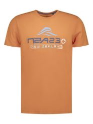 NEW ZEALAND AUCKLAND Koszulka w kolorze pomarańczowym rozmiar: XXL. Pomarańczowe bezrękawniki New Zealand Auckland, xxl, bez wzorów, z bawełny, bez kołnierzyka, bez ramiączek. Za 104.89 zł.