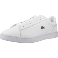 Sneakersy męskie Carnaby Set buty sportowe tenisówki trampki białe. Białe trampki LACOSTE, m, bez wzorów, bez zapięcia. Za 419.00 zł.