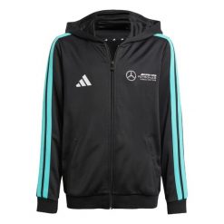Bluza Z Kapturem Mercedes - Amg Petronas Formula One Team Dna Full Zip. Białe bluzy z kapturem Adidas, m, bez wzorów, z materiału, z kapturem. Za 199.00 zł.