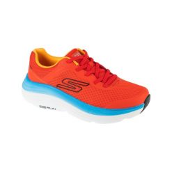 Buty do biegania męskie, Max Cushioning Endeavor. Czerwone buty do biegania Skechers, bez wzorów, bez zapięcia, do biegania, skechers sport. Za 359.99 zł.