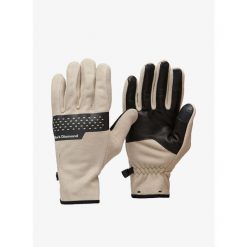Rękawiczki polarowe Black Diamond Alpine Fleece Gloves. Brązowe rękawiczki Black Diamond, bez wzorów, z polaru. Za 148.99 zł.