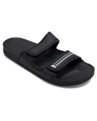 Sandały dla Mężczyzn RIVI DOUBLE Multicolore. Czarne sandały Quiksilver, z materiału, bez zapięcia. Za 129.99 zł.
