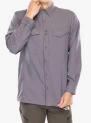Koszula podróżnicza męska Helikon-Tex Defender Mk2 Tropical. Szare koszule Helikon-Tex, na lato, m, bez wzorów, z materiału, bez kołnierzyka, bez ramiączek. Za 219.99 zł.