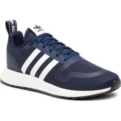 Buty adidas - Multix FX5117 Conavy/Ftwwht/Dshgry. Niebieskie buty sportowe casual Adidas, bez wzorów, z materiału, bez zapięcia. W wyprzedaży za 269.00 zł.