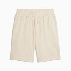 Spodenki sportowe męskie Puma ESS ELEVATED RELAXED 9" 69202187. Brązowe krótkie spodenki sportowe Puma, l, bez wzorów, z bawełny. Za 141.33 zł.