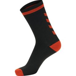 Skarpetki Hummel Elite Indoor Low. Czarne skarpety Hummel, bez wzorów, z bawełny. Za 54.00 zł.