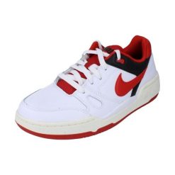 Buty męskie Nike Full Force Low. Białe buty do biegania Nike, bez wzorów, bez zapięcia, do biegania. Za 423.90 zł.