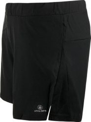 Męskie spodenki Athl. Dpt Virgilio Black. Czarne krótkie spodenki sportowe Givova, m, bez wzorów, z poliesteru. Za 162.99 zł.
