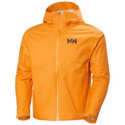 Kurtka wodoodporna Helly Hansen Loke Terra. Brązowe odzież kompresyjna Helly Hansen, m, bez wzorów, z materiału, narciarskie. Za 730.00 zł.
