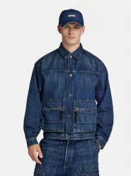 G-Star Raw Kurtka jeansowa Utility D24330-D577-G334 Niebieski Regular Fit. Niebieskie kurtki G-Star Raw, m, bez wzorów, z bawełny, bez kaptura. Za 509.99 zł.