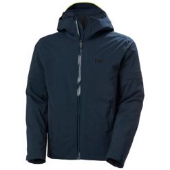 Kurtka narciarska Helly Hansen Courchevel. Niebieskie kurtki narciarskie i snowboardowe Helly Hansen, m, bez wzorów, narciarskie. Za 1,640.00 zł.