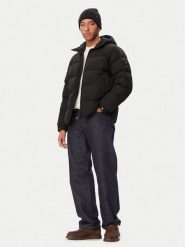 Tommy Hilfiger Kurtka zimowa MW0MW45303 Czarny Regular Fit. Czarne kurtki Tommy Hilfiger, na zimę, m, bez wzorów, bez kaptura. Za 1,499.00 zł.