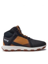 Timberland Sneakersy TB0A41W7EDM1 Czarny. Czarne buty sportowe casual Timberland, bez wzorów, z materiału, bez zapięcia. Za 379.99 zł.