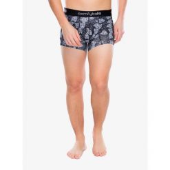 Bokserki termoaktywne męskie Comfyballs Regular Cotton. Zielone bielizna termoaktywna COMFYBALLS, m, bez wzorów, bez ramiączek. Za 109.99 zł.
