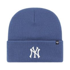 Czapka unisex New York Yankees denim B-HYMKR17ACE-TB. Niebieskie czapki zimowe 47 Brand, bez wzorów, z denimu. Za 83.99 zł.