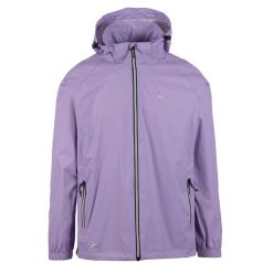 Kurtka Unisex Qikpac X Rozpinana. Czerwone kurtki Trespass, m, bez wzorów, z materiału, z kapturem. Za 164.99 zł.