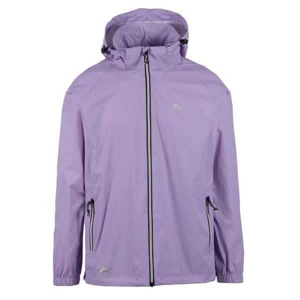Kurtka Unisex Qikpac X Rozpinana. Czerwone kurtki Trespass, m, bez wzorów, z materiału, z kapturem. Za 164.99 zł.