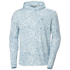 Bluza z kapturem Helly Hansen Lifa Active Solen. Niebieskie bluzy z kapturem Helly Hansen, na lato, l, bez wzorów, z materiału, z kapturem. Za 440.00 zł.