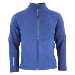 Polar Peak Mountain Croco. Niebieskie bluzy z polaru Peak Mountain, na zimę, bez wzorów, z polaru, bez kaptura. W wyprzedaży za 207.00 zł.