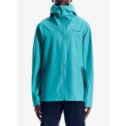 Kurtka przeciwdeszczowa męska Berghaus Deluge Pro 3.0 Jkt. Niebieskie kurtki Berghaus, m, bez wzorów, bez kaptura. Za 582.99 zł.