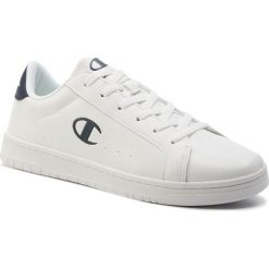 Sneakersy CHAMPION - Cc Evo Pu S20820-S19-WW001 Wht. Białe buty sportowe casual Champion, bez wzorów, z materiału, bez zapięcia. W wyprzedaży za 149.00 zł.
