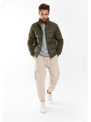 Northwood Kurtka przejściowa "Miles" w kolorze khaki rozmiar: S. Brązowe kurtki Northwood, s, bez wzorów, prążkowane, bez kaptura. Za 152.99 zł.