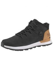 Timberland Skórzane buty trekkingowe "Sprint" w kolorze czarno-jasnobrązowym rozmiar: 44. Czarne buty trekkingowe Timberland, bez wzorów, bez zapięcia. Za 439.24 zł.