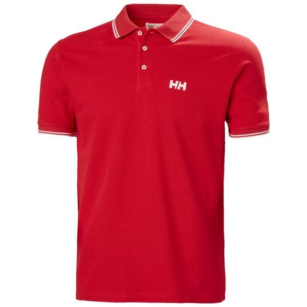 Polo Helly Hansen Genova. Czerwone koszulki polo Helly Hansen, m, bez wzorów, z bawełny, bez kołnierzyka, bez ramiączek. Za 366.00 zł.