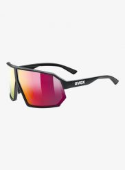Okulary przeciwsłoneczne Uvex Sportstyle 237 - black matt/mirror red. Czarne okulary przeciwsłoneczne Uvex. Za 289.99 zł.