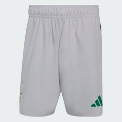 Spodenki Algieria Tiro Tech. Szare krótkie spodenki sportowe Adidas, bez wzorów. Za 219.00 zł.