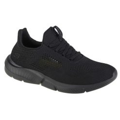 Buty sportowe Sneakersy męskie, Ingram-Brexie. Czarne buty sportowe casual Skechers, bez wzorów, bez zapięcia. Za 299.99 zł.
