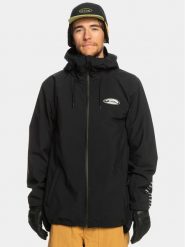 Quiksilver Kurtka outdoor High In Th Hood EQYTJ03436 Czarny Regular Fit. Czarne kurtki outdoor i hardshell Quiksilver, m, bez wzorów, z syntetyku, bez kaptura. Za 979.99 zł.