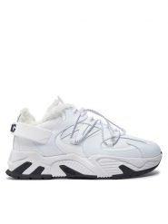 Iceberg Sneakersy Kakkoi IU1652 Biały. Białe buty sportowe casual ICEBERG, bez wzorów, ze skóry, bez zapięcia. Za 1,329.00 zł.