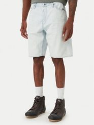 G-Star Raw Szorty jeansowe Dakota D24411-E352 Niebieski jasny Regular Fit. Niebieskie szorty G-Star, m, bez wzorów, z bawełny, retro. Za 223.99 zł.