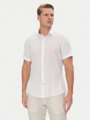 JOOP! Koszula 17 JSH-209Pit 30047056 Écru Slim Fit. Koszule JOOP!, m, bez wzorów, z bawełny, bez kołnierzyka, bez ramiączek. Za 359.99 zł.