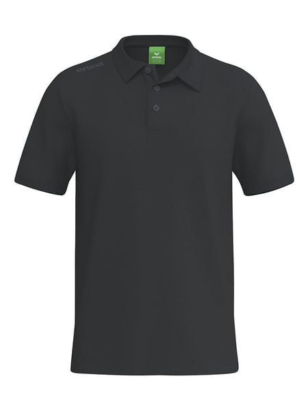 Erima Koszulka polo "TS" w kolorze czarnym rozmiar: L. Czarne koszulki polo Erima, l, bez wzorów, z bawełny, bez kołnierzyka, bez ramiączek. Za 93.07 zł.