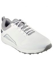 Skechers Skórzane buty w kolorze białym do golfa rozmiar: 42,5. Białe buty treningowe Skechers, bez wzorów, z materiału, na golfa. Za 109.26 zł.