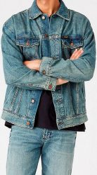 WRANGLER ANTI FIT JACKET MĘSKA KURTKA JEANSOWA GRASS ROOTS W459Y131C 112146060. Kurtki Wrangler, m, bez wzorów, z jeansu, bez kaptura. Za 289.99 zł.