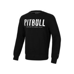 Bluza męska Pitbull Street King. Czarne bluzy PITBULL, m, bez wzorów, bez kaptura. W wyprzedaży za 174.90 zł.