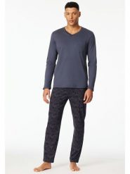 Schiesser Piżama w kolorze granatowym rozmiar: 56. Niebieskie piżamy Schiesser, bez wzorów, z bawełny, bez ramiączek. Za 173.99 zł.