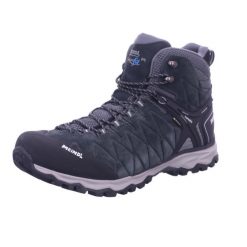 Buty turystyczne męskie Mondello Mid z membraną Gore - Tex. Czarne buty trekkingowe MEINDL, bez wzorów, z gore-texu, bez zapięcia. W wyprzedaży za 800.15 zł.