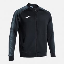 Kurtka z dresu Joma Elite XI. Czarne kurtki Joma, l, bez wzorów, z dresówki, bez kaptura. Za 189.99 zł.