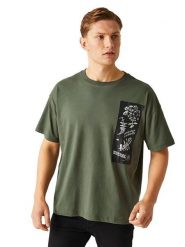 Regatta Koszulka "CLR Aramon" w kolorze khaki rozmiar: S. Brązowe bezrękawniki Regatta, s, bez wzorów, z bawełny, bez kołnierzyka, bez ramiączek. Za 74.45 zł.