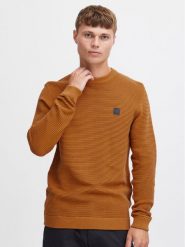 Solid Sweter 21106094 Żółty Regular Fit. Żółte swetry rozpinane Solid, m, bez wzorów, z bawełny, bez kołnierzyka, bez ramiączek. Za 209.99 zł.
