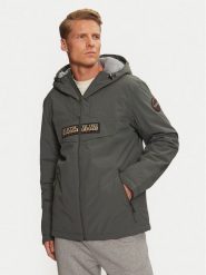 Napapijri Kurtka przejściowa Rainforest Open NP0A4HES Zielony Regular Fit. Zielone kurtki Napapijri, m, bez wzorów, z syntetyku, bez kaptura. Za 739.99 zł.