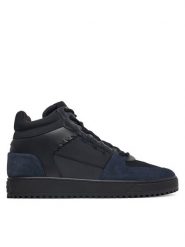 Emporio Armani Sneakersy EM004840 AF23155 Czarny. Czarne buty sportowe casual Emporio Armani, bez wzorów, ze skóry, bez zapięcia. Za 1,314.00 zł.