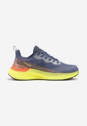 Granatowe Buty Sportowe Sneakersy Ozdobione Kropkami i Napisem Felionea. Niebieskie buty sportowe casual Born2be, z aplikacjami, z jeansu, bez zapięcia. W wyprzedaży za 127.99 zł.