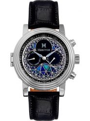 Heritor Zegarek automatyczny "Legacy" w kolorze srebrno-czarnym rozmiar: onesize. Czarne, analogowe zegarki Heritor, ze stali. Za 674.99 zł.