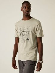 Dare 2b Koszulka funkcyjna "Movement III" w kolorze beżowym rozmiar: S. Brązowe t-shirty sportowe Dare 2B, bez wzorów, z bawełny, bez ramiączek, outdoorowe. Za 52.42 zł.